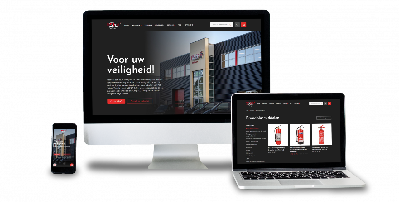 Nieuwe website gemaakt door Dirk