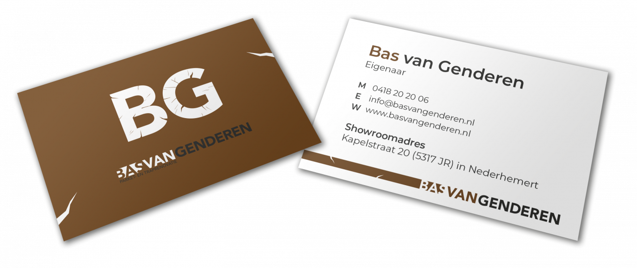 Nieuwe huisstijl gemaakt door Dirk