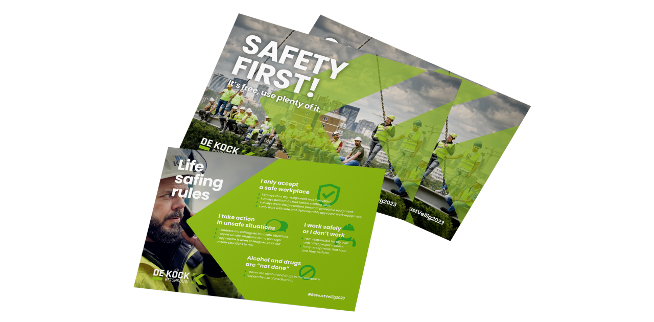 Flyers gemaakt door Dirk